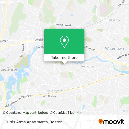 Mapa de Curtis Arms Apartments