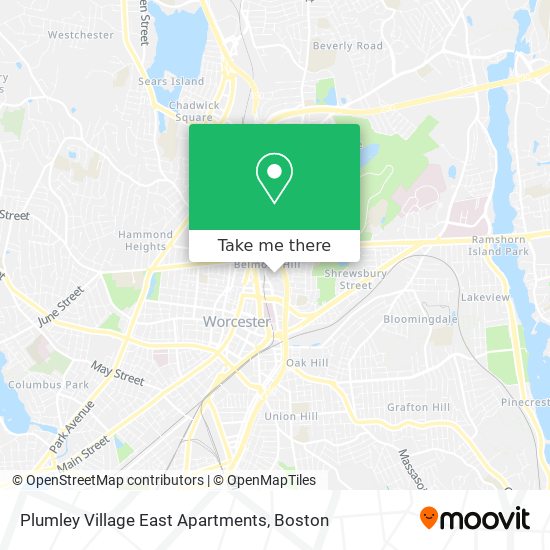 Plumley Village East Apartments map