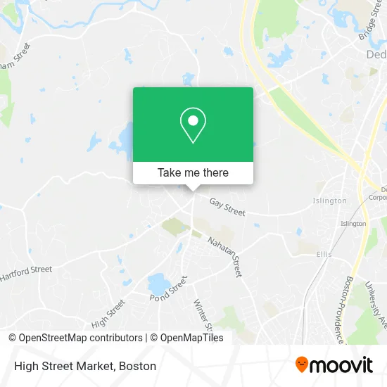 High Street Market map