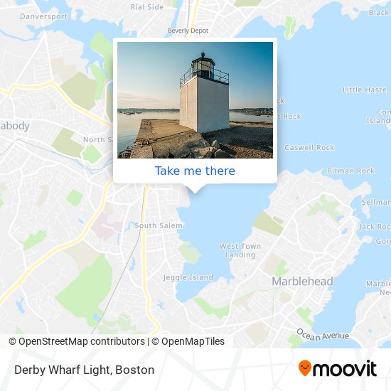 Mapa de Derby Wharf Light