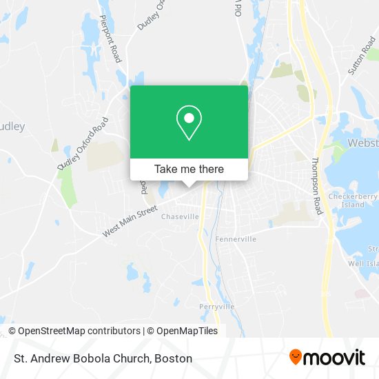 St. Andrew Bobola Church map
