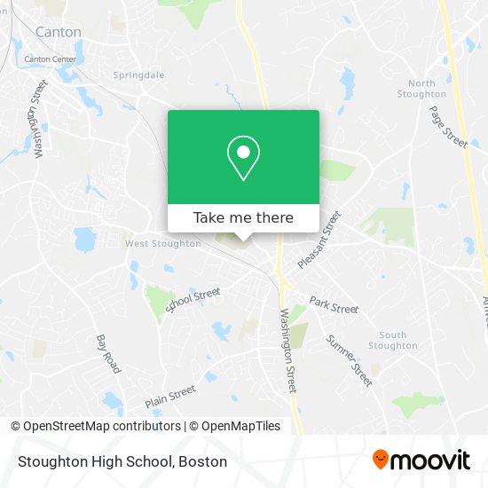 Mapa de Stoughton High School