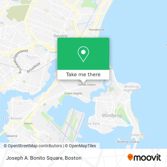 Joseph A. Bonito Square map