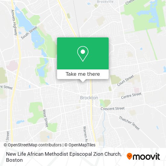 New Life African Methodist Episcopal Zion Church map