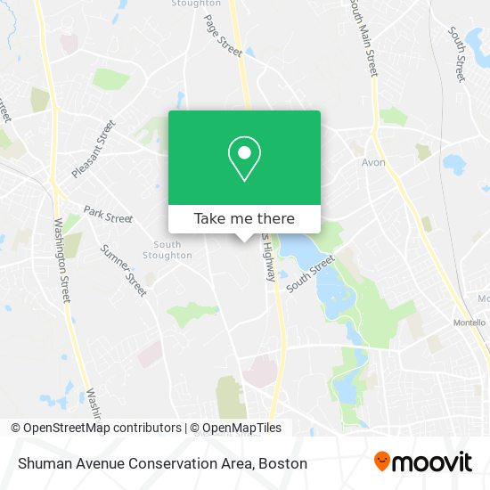 Mapa de Shuman Avenue Conservation Area