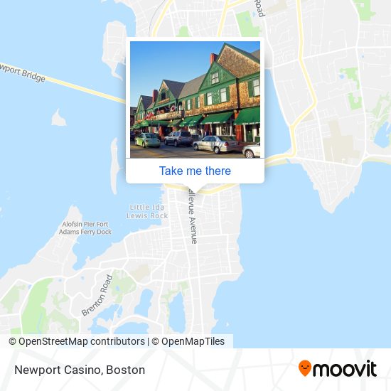 Mapa de Newport Casino