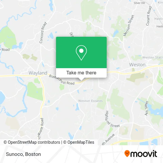 Sunoco map