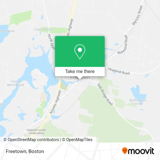 Freetown map
