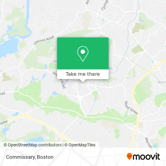 Commissary map