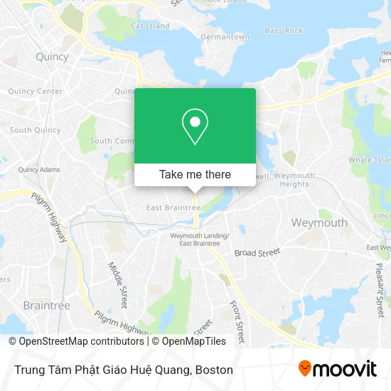 Trung Tâm Phật Giáo Huệ Quang map