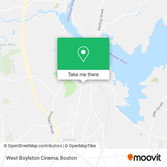 Mapa de West Boylston Cinema