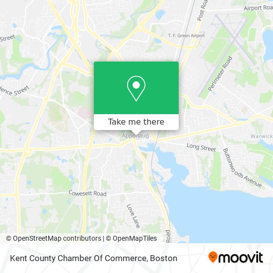 Mapa de Kent County Chamber Of Commerce