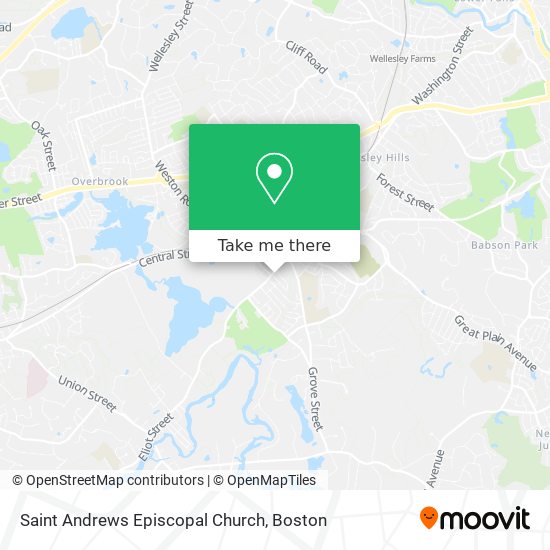 Saint Andrews Episcopal Church map