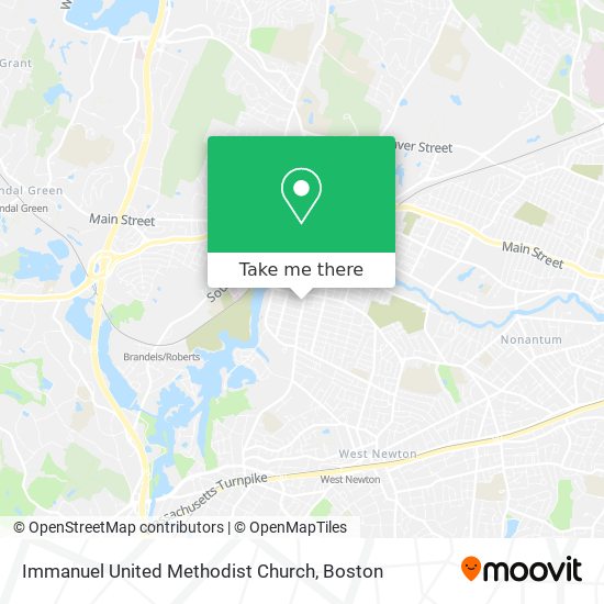 Immanuel United Methodist Church map