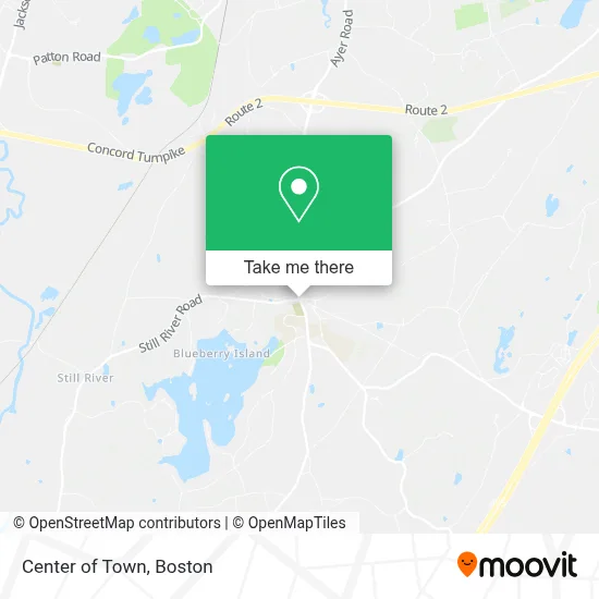 Center Of Town map