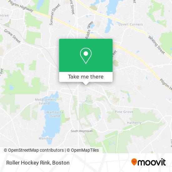 Roller Hockey Rink map