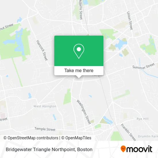 Bridgewater Triangle Northpoint map