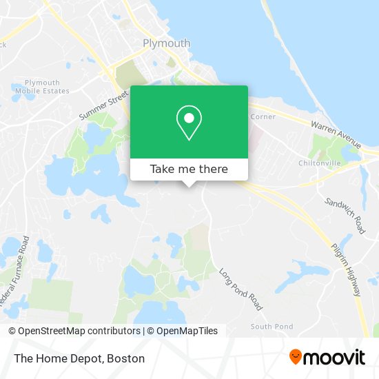 The Home Depot map