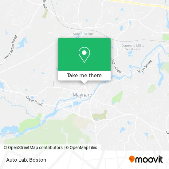 Auto Lab map