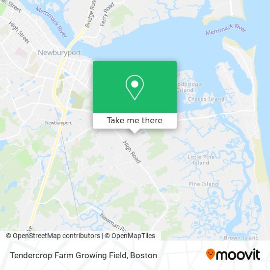 Mapa de Tendercrop Farm Growing Field