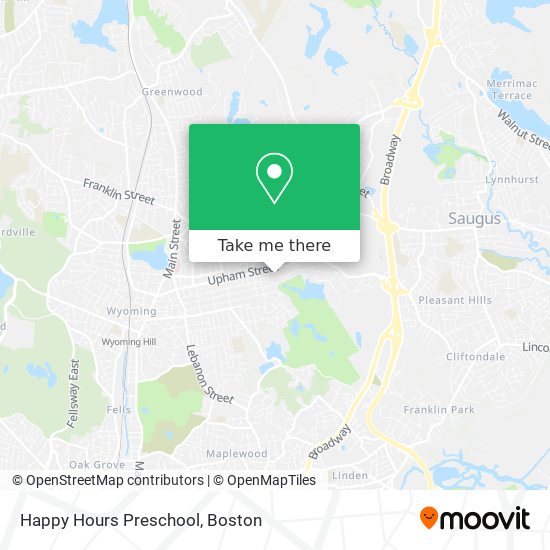 Mapa de Happy Hours Preschool