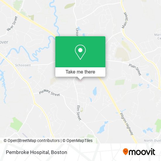 Mapa de Pembroke Hospital