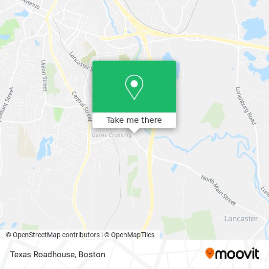 Texas Roadhouse map