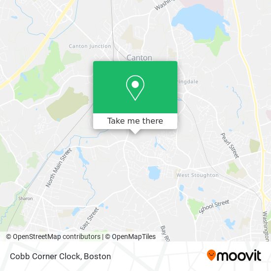 Cobb Corner Clock map