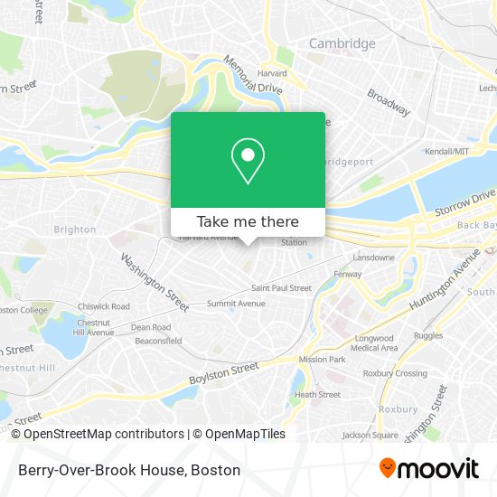 Mapa de Berry-Over-Brook House