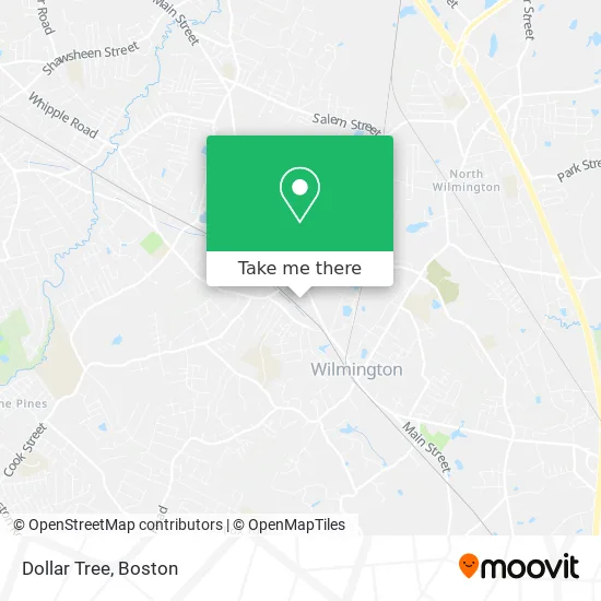 Mapa de Dollar Tree