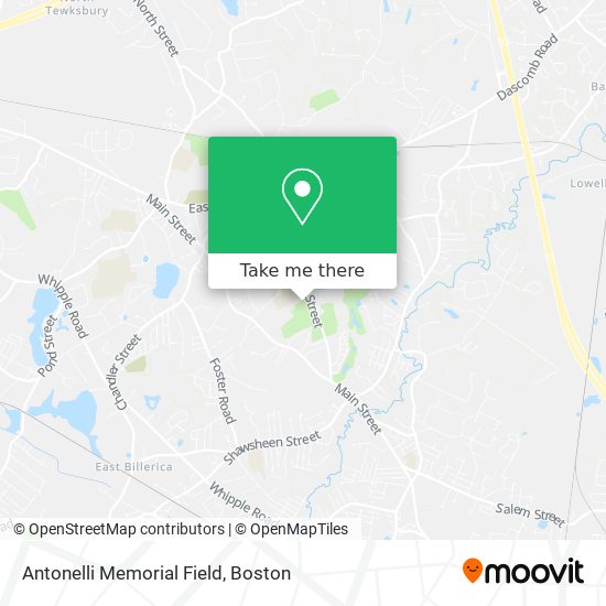 Antonelli Memorial Field map