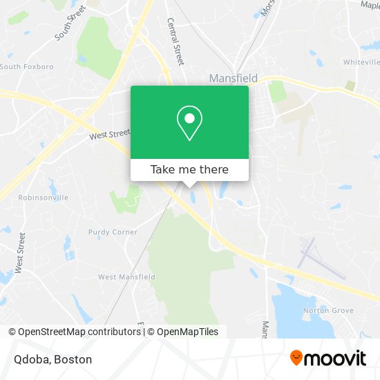 Qdoba map