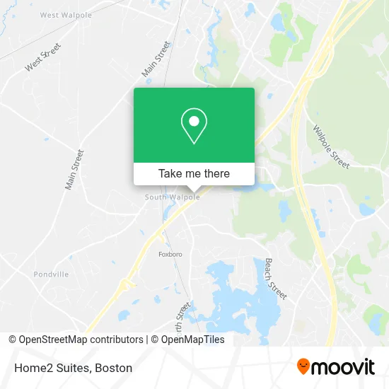 Home2 Suites map