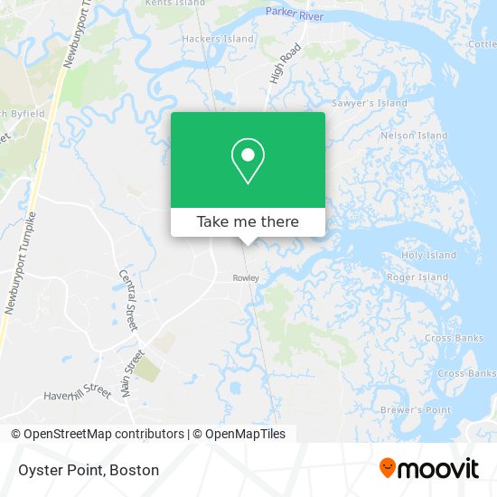 Mapa de Oyster Point