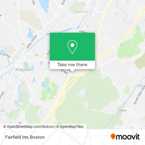 Fairfield Inn map