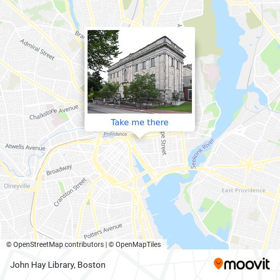 Mapa de John Hay Library