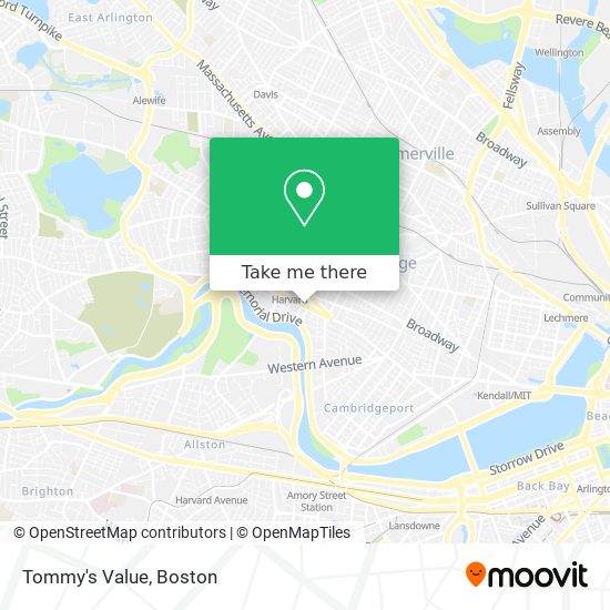 Mapa de Tommy's Value