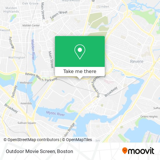 Mapa de Outdoor Movie Screen