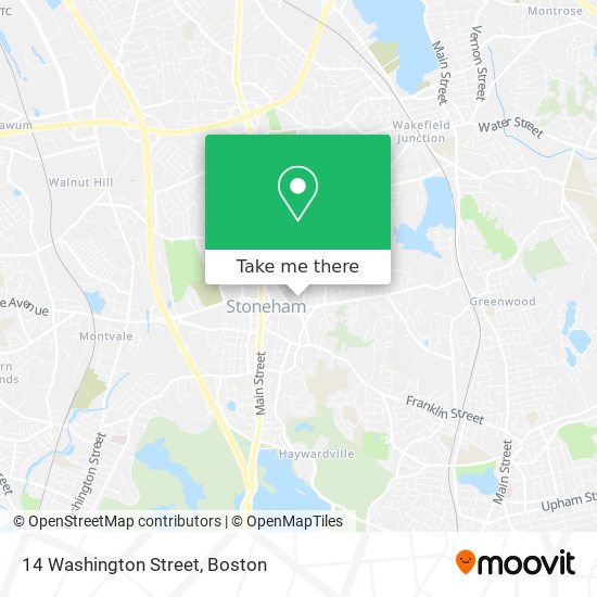 14 Washington Street map