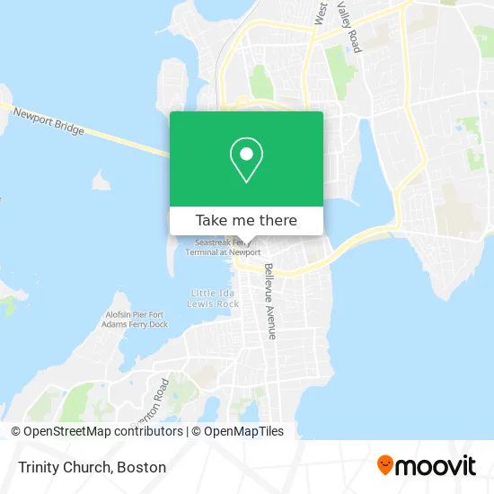 Trinity Church map
