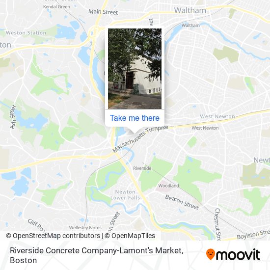 Mapa de Riverside Concrete Company-Lamont's Market