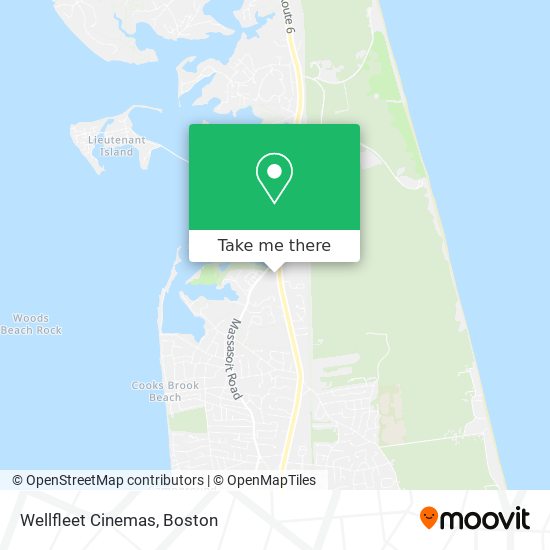 Mapa de Wellfleet Cinemas