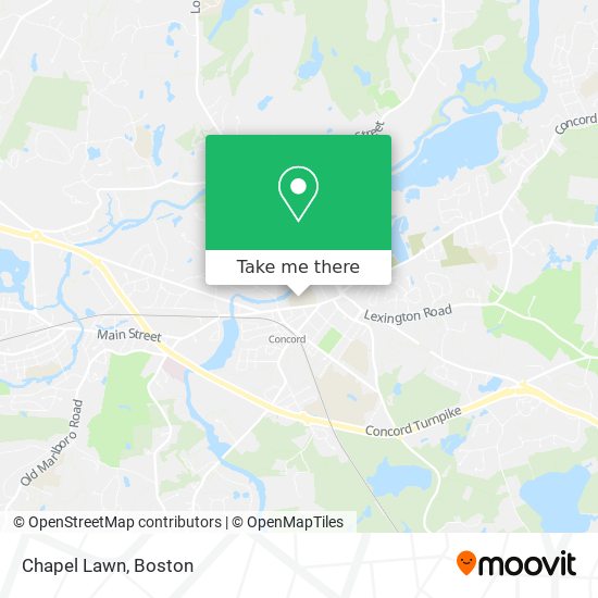 Chapel Lawn map