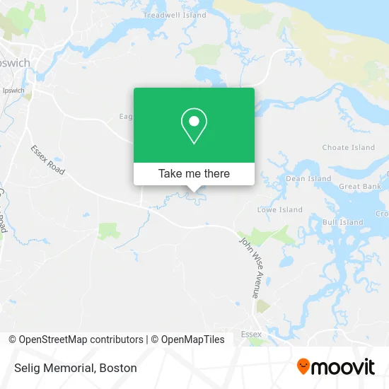 Selig Memorial map
