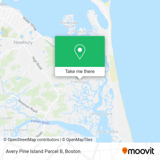 Avery Pine Island Parcel B map