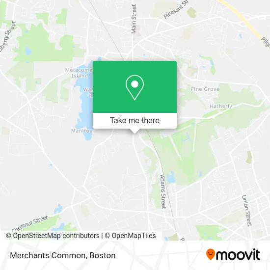 Merchants Common map