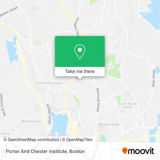 Porter And Chester Institute map