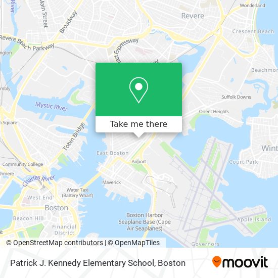 Patrick J. Kennedy Elementary School map