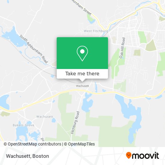 Mapa de Wachusett