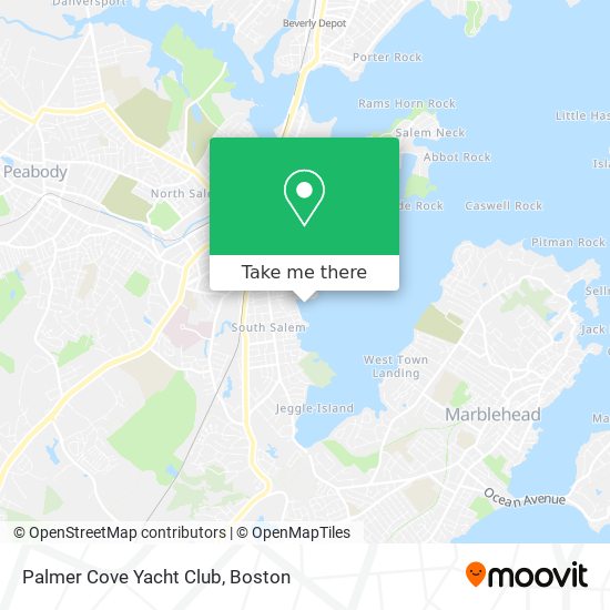 Mapa de Palmer Cove Yacht Club